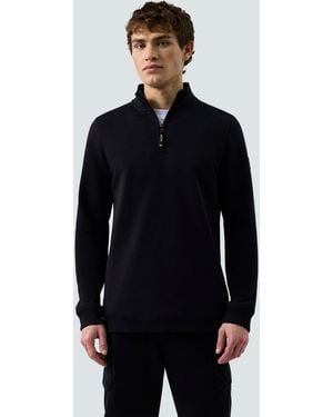 Patrick Harlem 1/4 Zip Top - Blue
