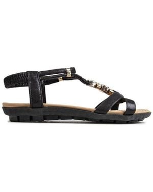 Lotus Bettina Sandals - Black
