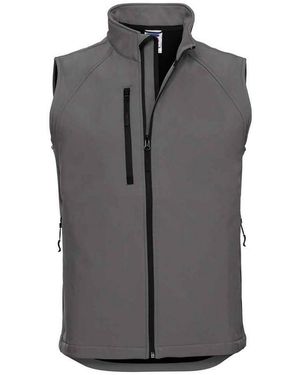 Russell Softshell Gilet (Titanium) - Grey