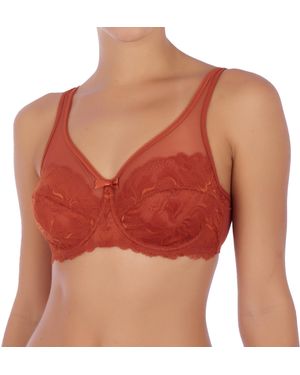 DIM Ad008H4 Non-Padded Underwire Bra - Red