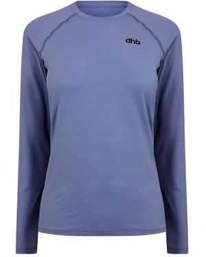 Dhb Aeron Long Sleeve Top 2.0 - Blue