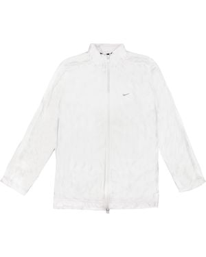 Nike Vintage Satin Bomber Jacket Textile - White