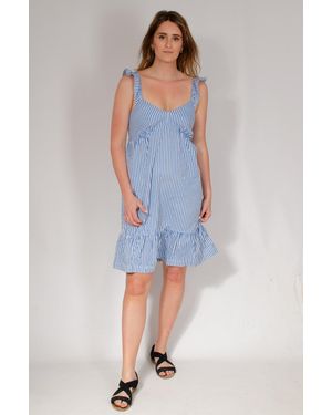Secret Label Striped Sun Dress - Blue