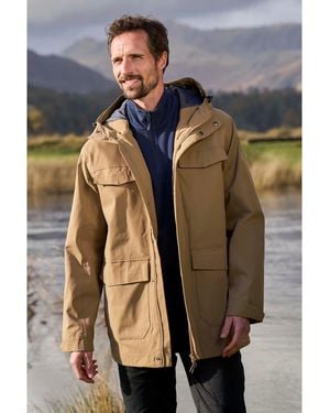 Mountain Warehouse Rushes Waterproof Jacket - Natural