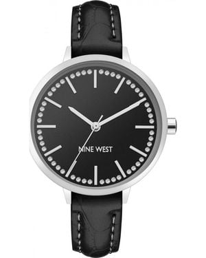 Nine West Nw-2555Bkbk Ladies Watch - Grey