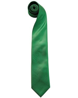 PREMIER Kleuren Mode Stropdas (smaragd) - Groen