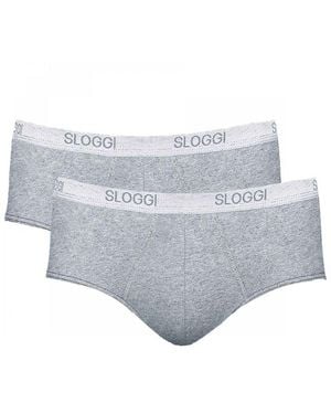 Sloggi Basic Midi 2P - Grey