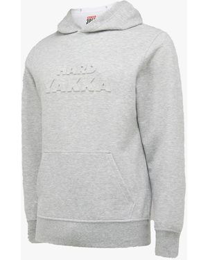 Hard Yakka Embossed Pullover Sweatshirt Cotton - Grey