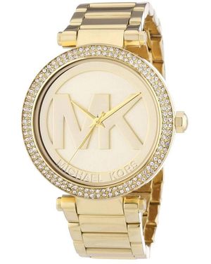 Michael Kors Parker Three-Hand-Tone Stainless Steel Watch Mk5784 - Metallic