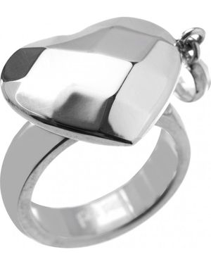 Folli Follie 3R9F199C-58 Ladies Ring - Grey
