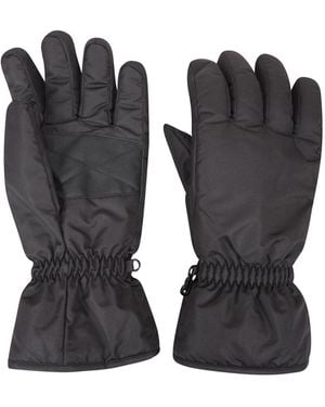 Mountain Warehouse Ski Gloves () Material_Polyester - Black