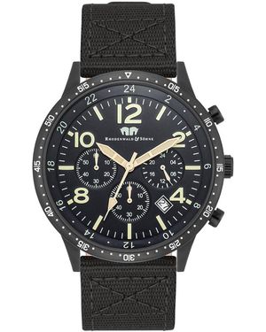 Rhodenwald & Söhne Stainless Steel Watch 43,8Mm - Black