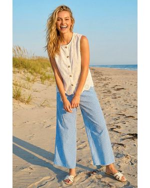 D.u.s.k Gingham Culottes - Blue