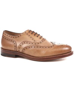 Jones Bootmaker Barons Leather Brogues - Brown
