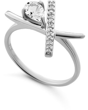 Orphelia 'Charlotte' 925 Sterling Zilveren Ring - Metallic