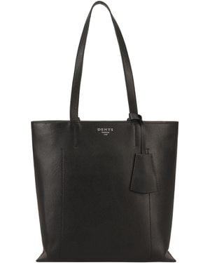 Dents Mirado Leather Shoulder Bag - Black