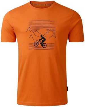 Dare 2b Movement Iii Mountain Bike T-Shirt (Burnt) Cotton - Orange