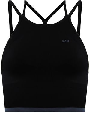 MP Activewear Myprotein Adapt Seamless Sports Bra - Black