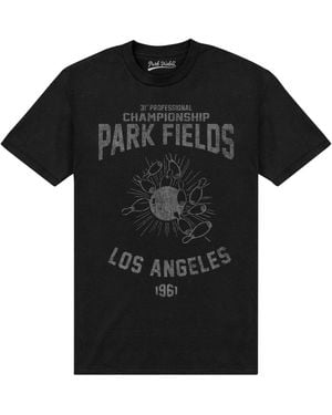 Park Fields Bowling 31St Championship Los Angeles T-Shirt Cotton - Black