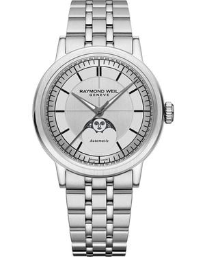 Raymond Weil Millesime Watch 2945-St-65001 Stainless Steel - Metallic