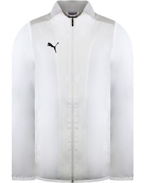 PUMA Teamgoal Sideline Training Jacket - White