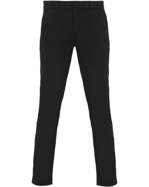 Asquith & Fox Ladies Casual Chino Trousers - Black