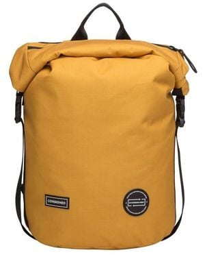 Consigned Cornel L Roll Top Backpack - Yellow