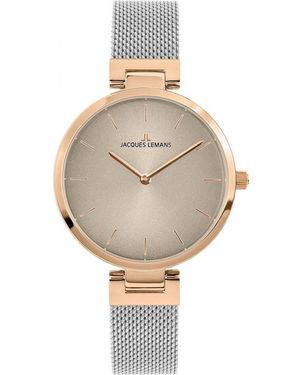Jacques Lemans 1-2110K Ladies Milano Watch - Grey