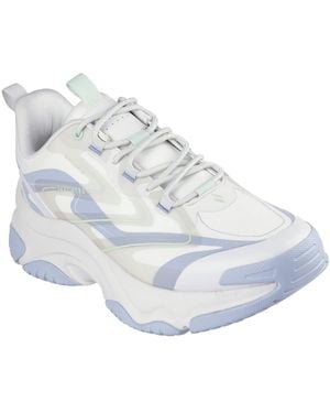 Skechers Moonhiker Lace-Up Trainers - Blue