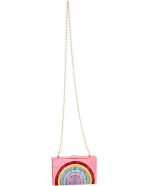 myMo Handtas Regenboog Veelkleurig - Roze