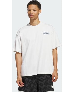 adidas Originals Sport Design Studio Players Graphic Tee - White