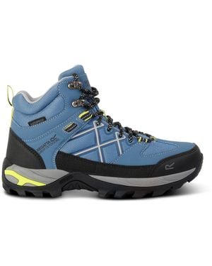 Regatta Ladies Samaris Iii Walking Boots (Coronet/Lime Punch) - Blue