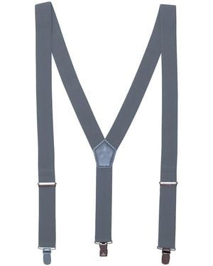 PREMIER Clip-On Trouser Braces (Steel) - Blue