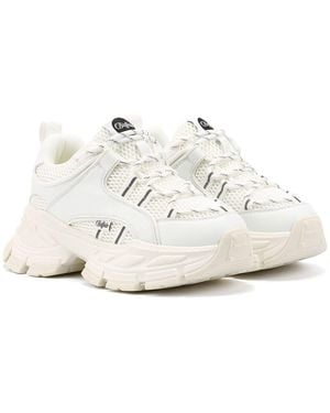 Buffalo Saturn Lace Damestrainers Wit