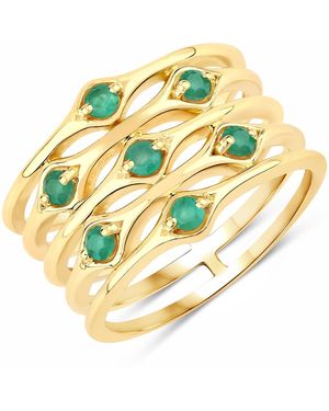 Rafaela Donata Khushi Sterling Ring - Metallic
