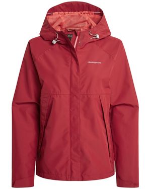 Craghoppers Ladies Ossus Waterproof Jacket (Sumac) - Red