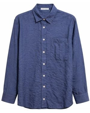 MixRay Relaxed Fit Shirt With Pocket - Blue