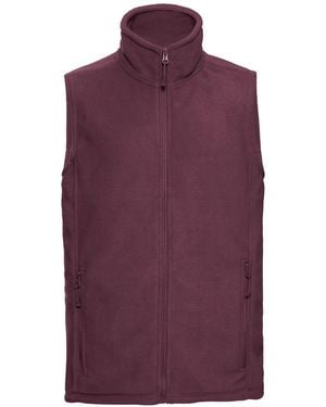 Russell Russell Fleece Gilet Voor Buiten (bourgondië) - Paars