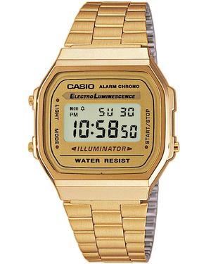 G-Shock Collection Watch A168Wg-9Ef Stainless Steel - Metallic