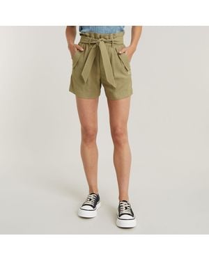 G-Star G-Star Raw Paperbag Shorts - Green