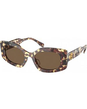 Tory Burch Ty7202U 50 199573 Fashion Sunglasses - Brown