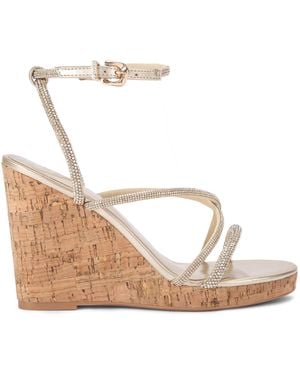 Carvela Kurt Geiger Ravello Wedge Heels - Metallic