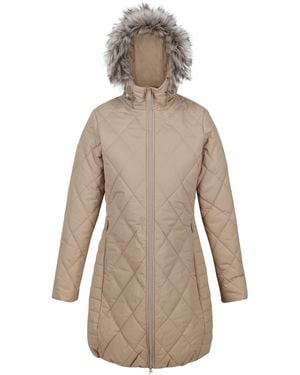 Regatta Ladies Fritha Ii Insulated Parka (Barleycorn) - Natural
