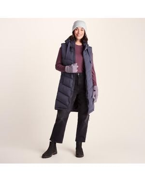 TOG24 Stride Microfleece Gloves Dusky - Blue