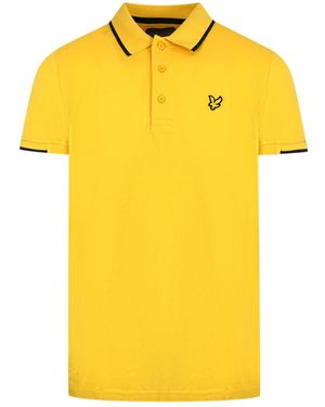 Lyle & Scott Sunbeam Andrew Polo Shirt - Yellow