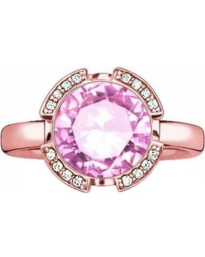 Thomas Sabo Tr2038-633-9-52 Ladies Ring - Pink