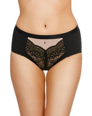 Berlei B5083 Beauty Style Deep Brief - Black