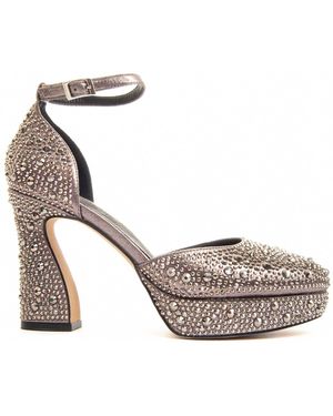 Montevita Heeled Shoe Salonnt7 - Metallic