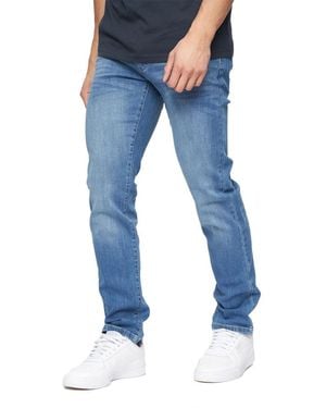 Crosshatch Farrowed Jeans - Black