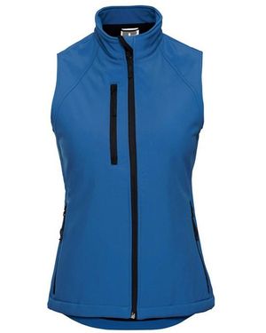 Russell Ladies Softshell Gilet (Azure) - Blue